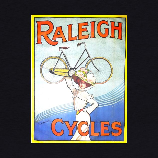 Raleigh Bicycle Advertisement by mike11209
